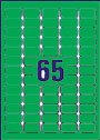 RL65 Green Mini Labels
