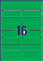 RL16 Green Address Labels